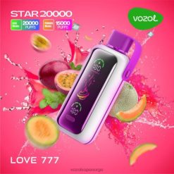 Vozol Nikotin - VOZOL STAR 20 000 elsker 777 84T4P407