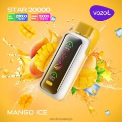Vozol Vape Nikotin - VOZOL STAR 20 000 mango is 84T4P408