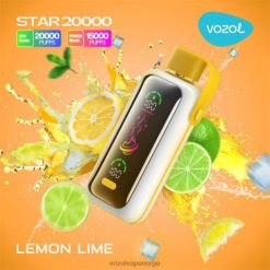 Vozol Vape Norge - VOZOL STAR 20 000 sitron lime 84T4P406
