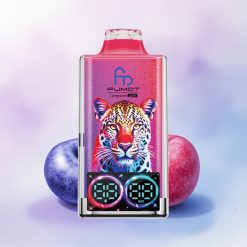 Fumot Leopard 40K Puffs Blåbær Kirsebær Tranebær 5% Nikotin 700mAh Dual Mesh