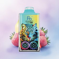 Fumot Leopard 40K Puffs Jordbær Banan 5% Nikotin 700mAh Dual Mesh