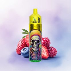 Fumot Randm Tornado 30000 Puffs Jordbær Blåbær Bringebær med 5% nikotin og 600mAh