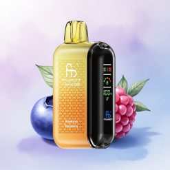 Fumot Tornado 20000 Puffs Blåbær Bringebær Dual Mesh Coil 850mAh