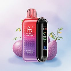 Fumot Tornado 20000 Puffs Kiwi Pasjonsfrukt Guava Dual Mesh Coil 20ml 850mAh