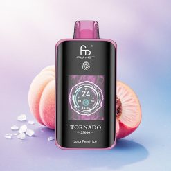 Fumot Tornado 25000 Puffs Saftig Fersken Is med 700mAh og 20ml