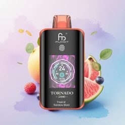 Fumot Tornado 25000 Puffs Tropisk Regnbue Blast med HD Skjerm og 700mAh Batteri
