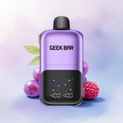 GEEK BAR 2GO 20ml 50000 Puffs Drue & Bringebær Interaktiv Stor Skjerm 5% Nikotin Oppladbar