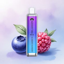 Hayati Pro Max 4000 Puffs Blåbær Bringebær 1400mAh 2ml Rechargeable