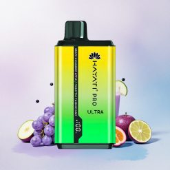 Hayati Pro Ultra 15000 Puffs Drue Agple Ananas Lidenskap med 2% nikotin og 850mAh
