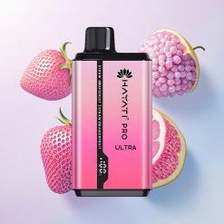 Hayati Pro Ultra 15000 Puffs Jordbær Grapefrukt Jordbær Dragefrukt 850mAh
