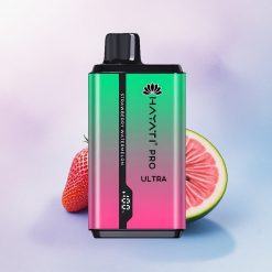 Hayati Pro Ultra 15000 Puffs Jordbær Vannmelon 850mAh 2% nikotin