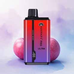 Hayati Pro Ultra 15000 Puffs Kirsebær Bær 850mAh 24ml 2% nikotin