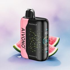 Aivono Aim Boom 25000 Puffs Vannmelon Is med 650mAh og 0% nikotin
