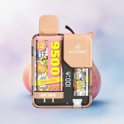 Aivono Aim Tank 9500 Puffs Fersken Pære 650mAh 18ml