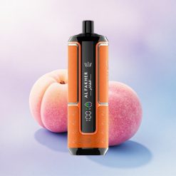 Al Fakher Crown Bar 15K Hypermax Fersken Is 600mAh Direkte-til-lunge