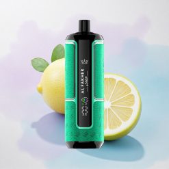 Al Fakher Crown Bar 15K Hypermax Sitronmynte 600mAh 22ml 6mg nikotin