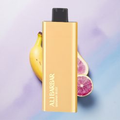 Alibarbar Pandora 7000 Puffs Bananskurr 17ml