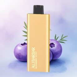 Alibarbar Pandora 7000 Puffs Blåbær Smell med 17 ml og 1.0 Ohm