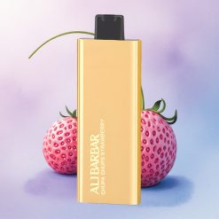 Alibarbar Pandora 7000 Puffs Jordbær Chupa Chups 17 ml Engangsdamper