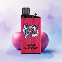 IGET Bar 3500 Puffs Blåbær Kirsebær 1400 mAh Mesh Coil