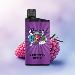 IGET Bar 3500 Puffs Bringebær Drue 1400 mAh Mesh Coil