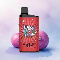 IGET Bar 3500 Puffs Firedobbeltbær 1400 mAh 1.2 Ohm Mesh Coil