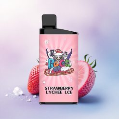 IGET Bar 3500 Puffs Jordbær Litchi Is med 1400 mAh