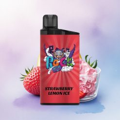 IGET Bar 3500 Puffs Jordbær Sitron Is 1400 mAh Mesh Coil