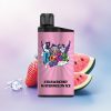 IGET Bar 3500 Puffs Jordbær Vannmelon Is 1400 mAh Mesh Coil