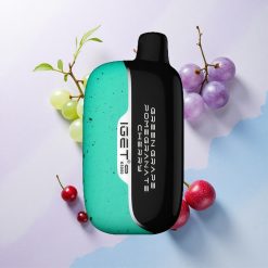 IGET Moon K5000 Puffs Grønn Dru Granate Kirsebær PC 1.35 Ohm Mesh