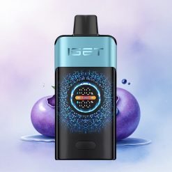 IGET ONE 12000 Puffs Blåbæris med 2700 mAh og Stor Bøyd Fargeskjerm