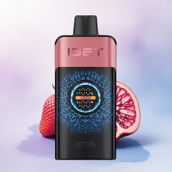 IGET ONE 12000 Puffs Jordbær Granateis 2700 mAh Dual Mesh