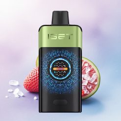 IGET ONE 12000 Puffs Jordbær Kiwi Is med 2700 mAh Batteri og Kurvet Skjerm
