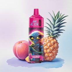 JNR Alien 10000 Fersken Mango Ananas med 850mAh og RGB-LED