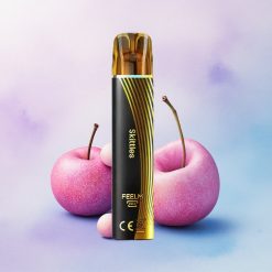 JNR Black&Golden 600+200 Skittles Svart&Gull 550mAh 2ml Nikotin 2%