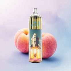 JNR Rocket-X 12400 Fersken Mango Justerbar Luftstrøm 850mAh Mesh Spole