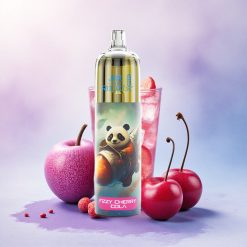 JNR Rocket-X 12400 Skummende Kirsebær Cola med Justerbar Luftstrøm og 850mAh