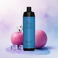 RandM Fumot Shisha 10000 Puffs Bær Is med 0,5% nikotin og 850 mAh