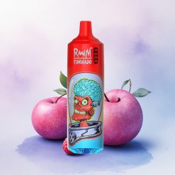 RandM Fumot Tornado 9000 Puffs Blandede Bær 850 mAh Mesh Coil RGB Skjerm