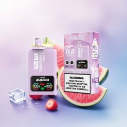 Razz Bar 40000 Puffs Jordbær Vannmelon - Drue Is med Type-C Port og 650 mAh