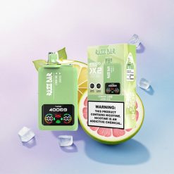 Razz Bar 40000 Puffs Sitron Lime - Friskt Is med 650 mAh og 2% nikotin