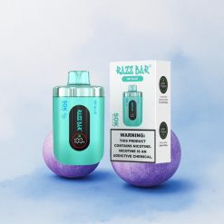 Razz Bar 50K Puffs Herr Blå 650 mAh 2% Nikotin