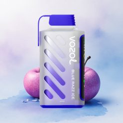 VOZOL Gear Power 20000 Puffs Blå Bringebær Is med Dual Mesh Coil og 20mL